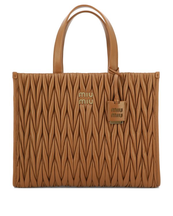 Matelassé Nappa Leather Tote